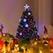 Costway 3FT Pre-Lit Fiber Optic Christmas Tree Multicolor Lights